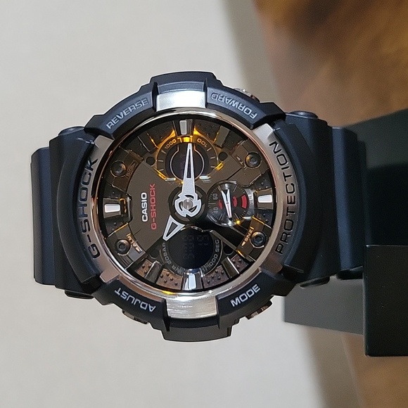 G-Shock Ana/Digi Watch - GA-200-1A - Picture 3 of 7